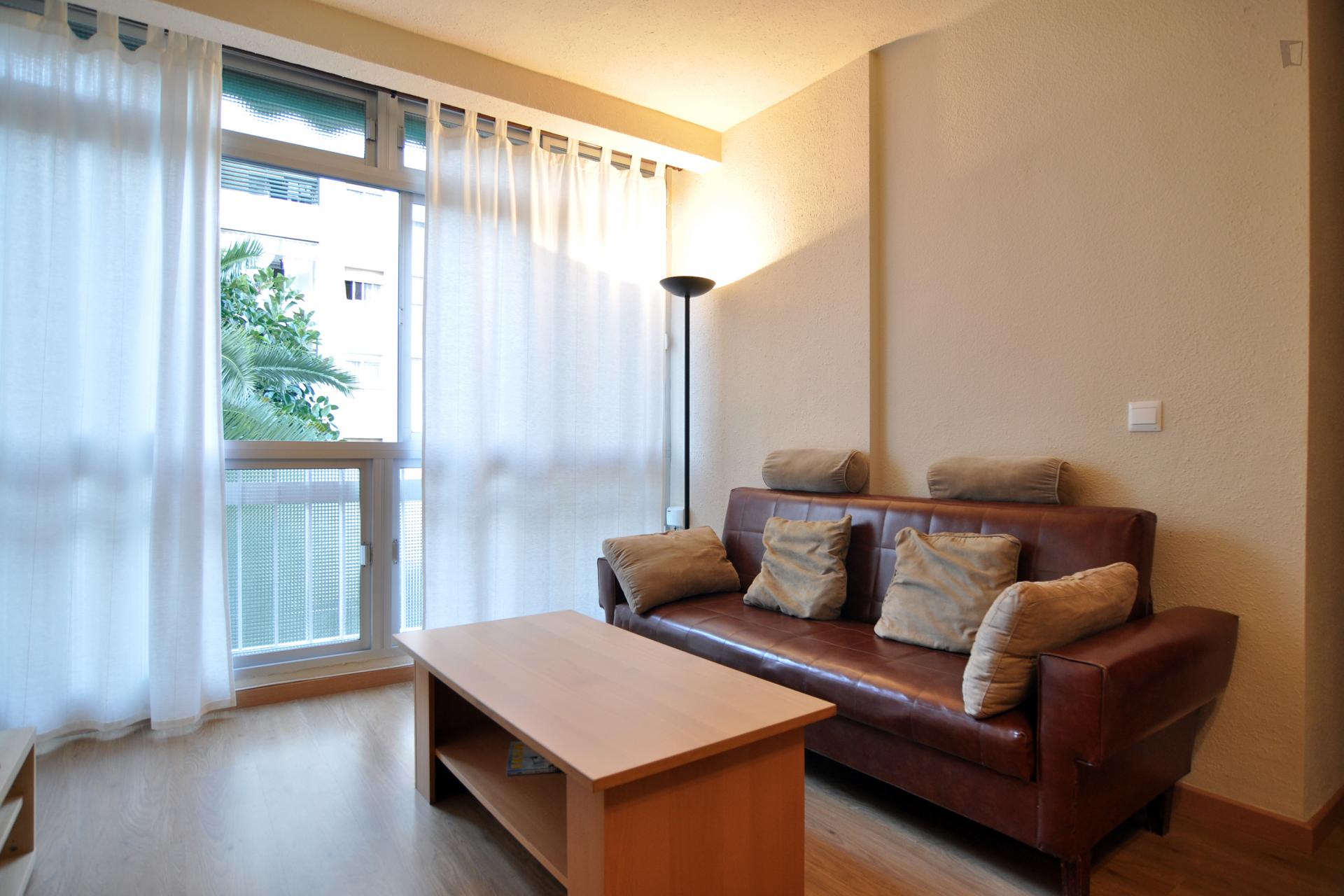 Gross- Comfortable 3 Bedroom flat in Malaga - Livingroom