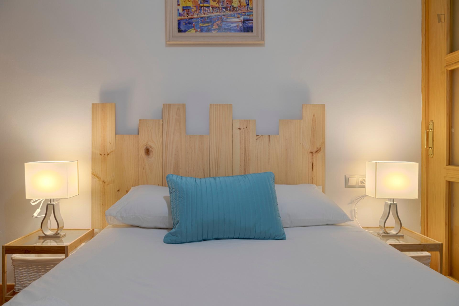 Jinetes- Classy 1 bedroom apartment in Malaga - Bedroom