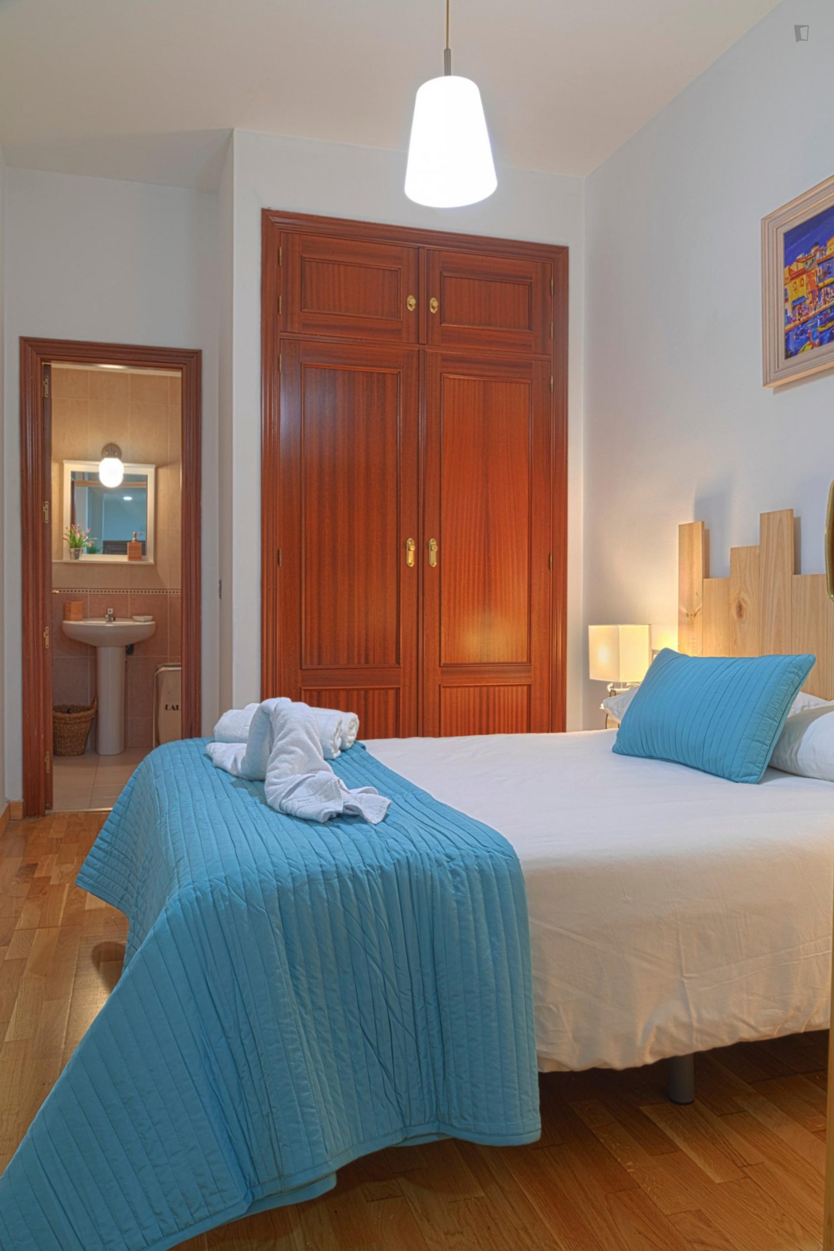 Jinetes- Classy 1 bedroom apartment in Malaga - Bedroom