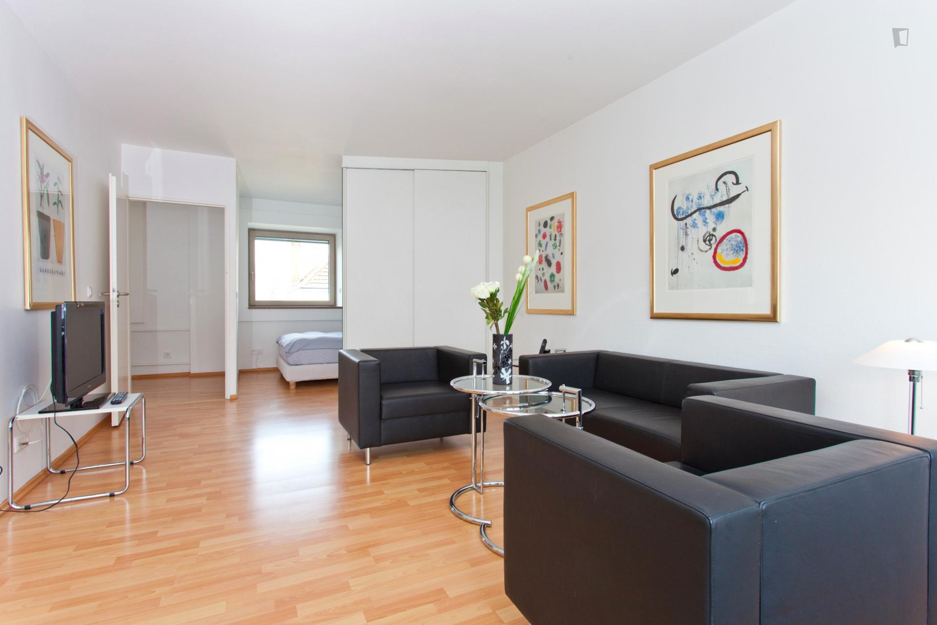 Burgemeister - Luxurious studio in Berlin - Living room