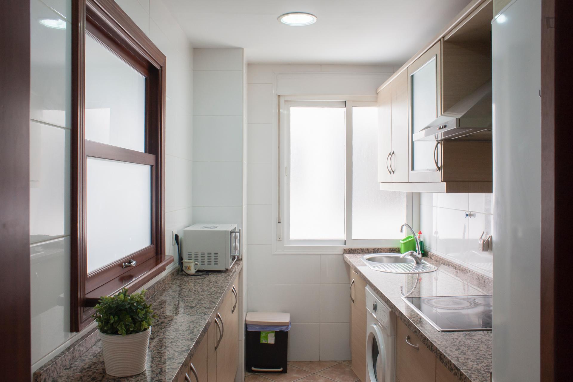 Litoral- Apartment with great location in Malaga - Kitchen