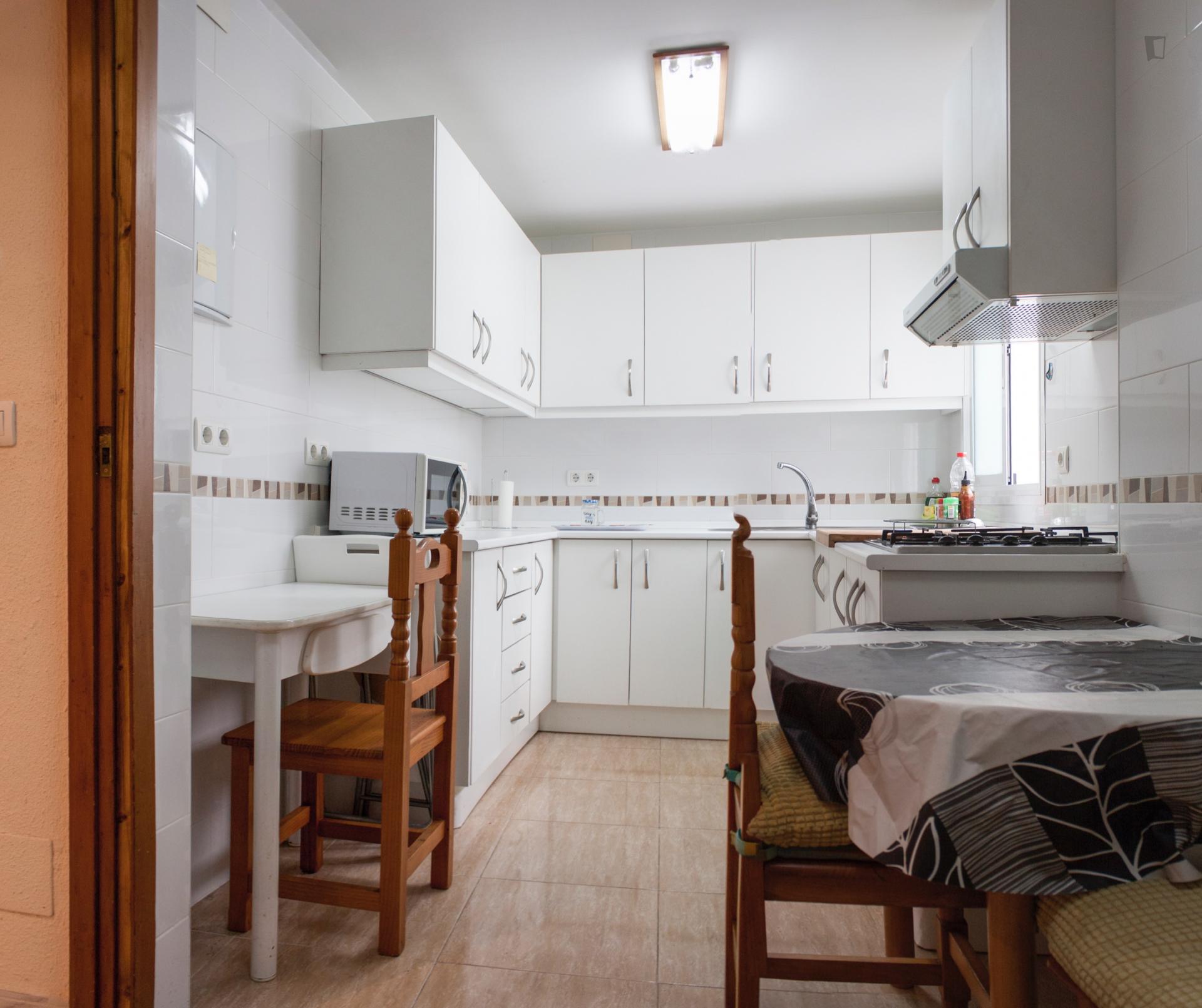 Letrán- Lovely double bedroom in Malaga - Kitchen