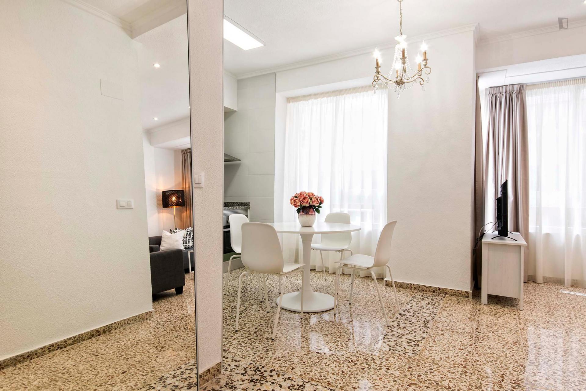 Alicante room - Cool double bedroom in Alicante city center - Living