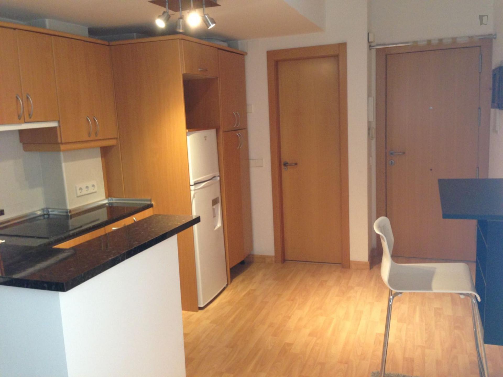 Egas- Flat located well for expats in Malaga - Living room 