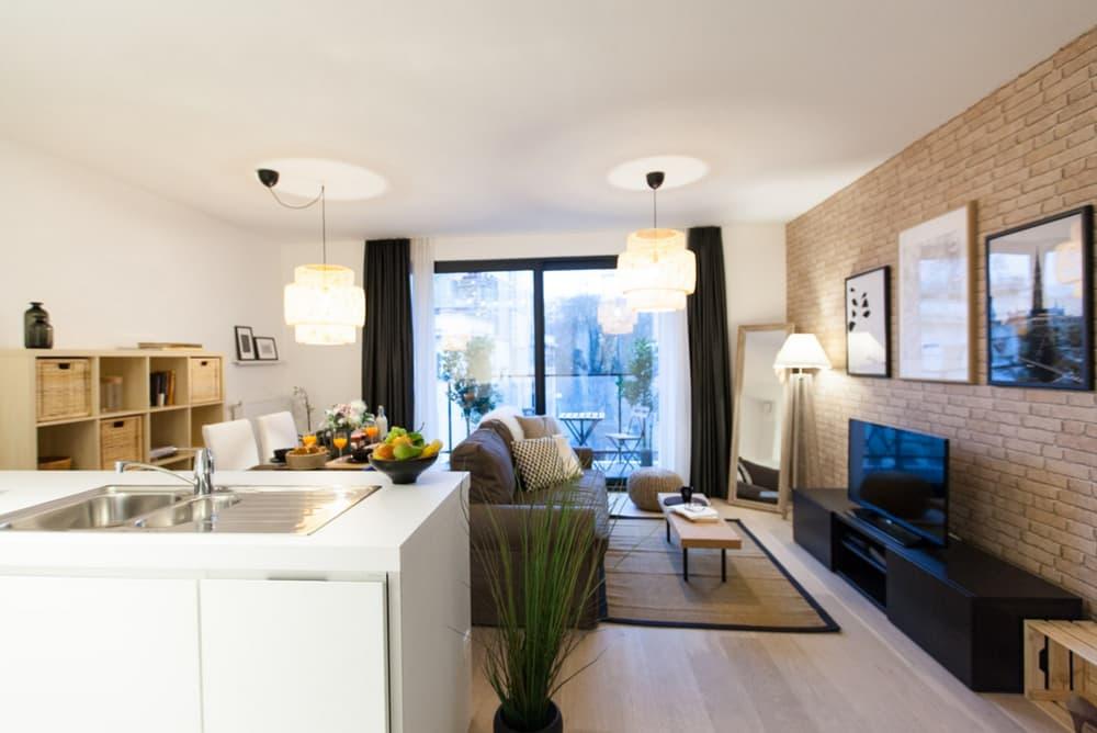 Belliard - Exclusive apartment for expats in Brussels - Living room