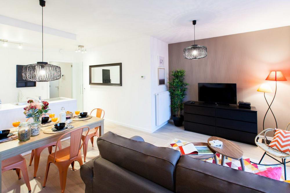 Belliard 2 - Luxury rental in Brussels for expats - Living room