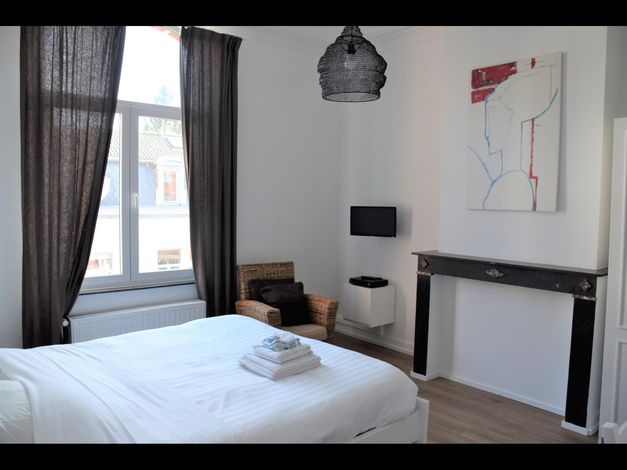 Noyer - Luxury studio in Brussels - Bedroom
