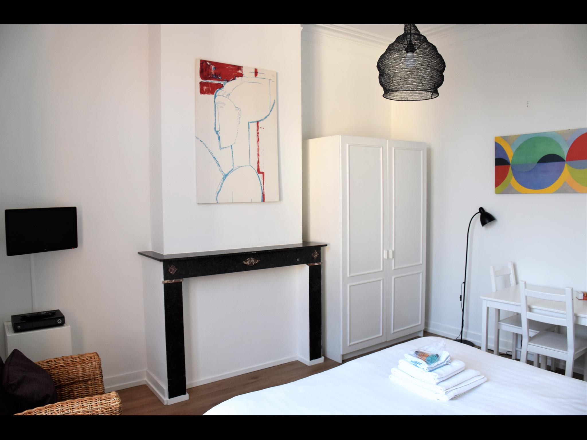 Noyer - Luxury studio in Brussels - Bedroom