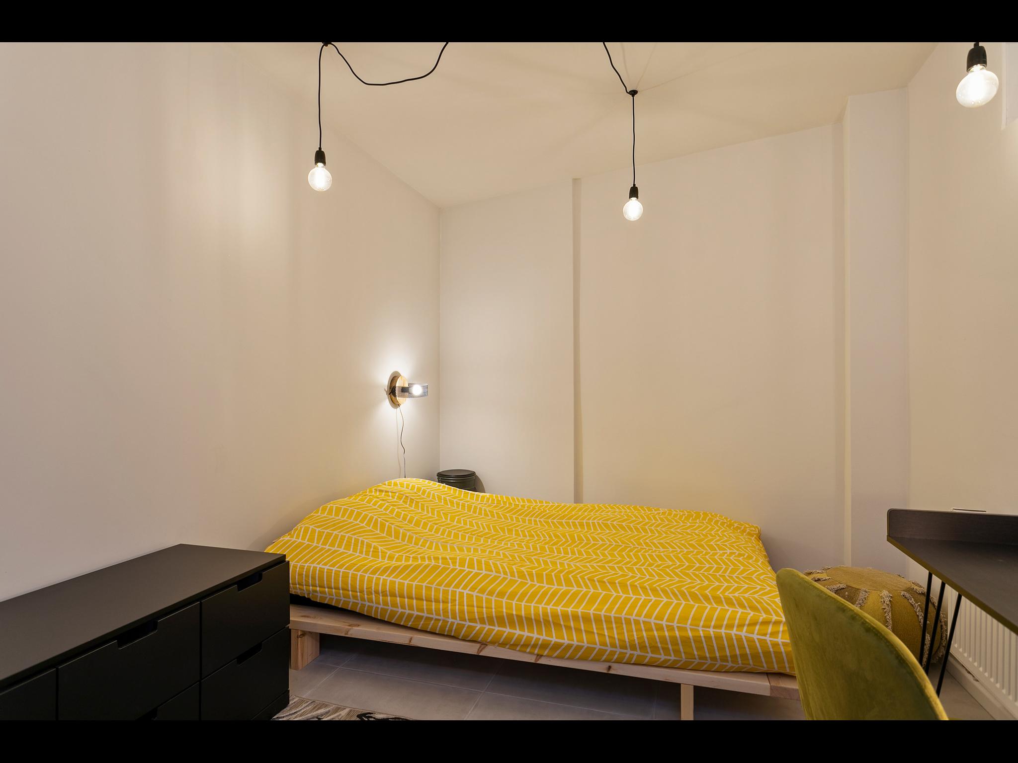 Pavie - Equipped expat apartment in Brussels - Bedroom