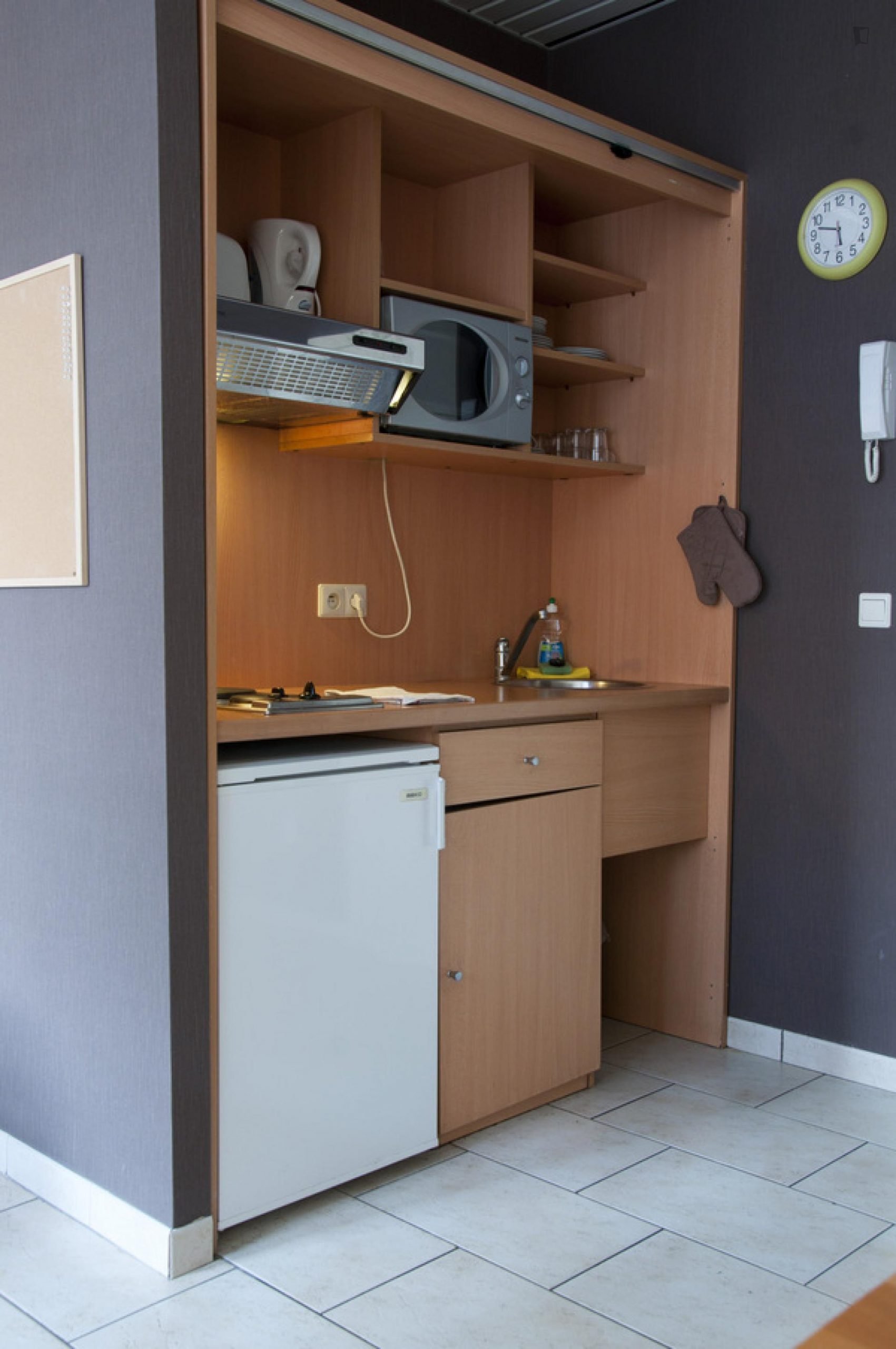 Jolly - Nice studio in Brussels for expats - Kitchen