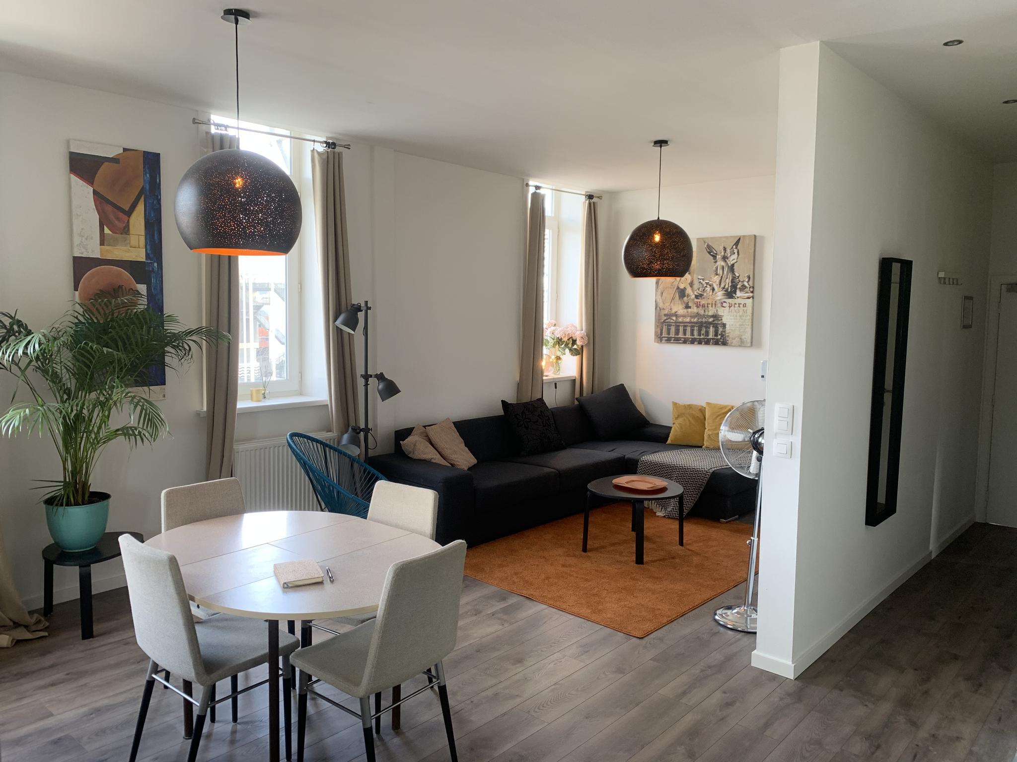 Nieuwstad 2 - Luxury expat rental in Antwerp - Living room