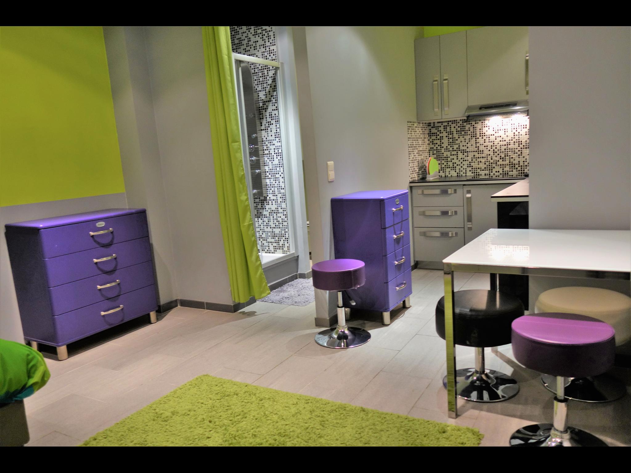 Begijnenvest - Entry ready studio in Antwerp - Living area