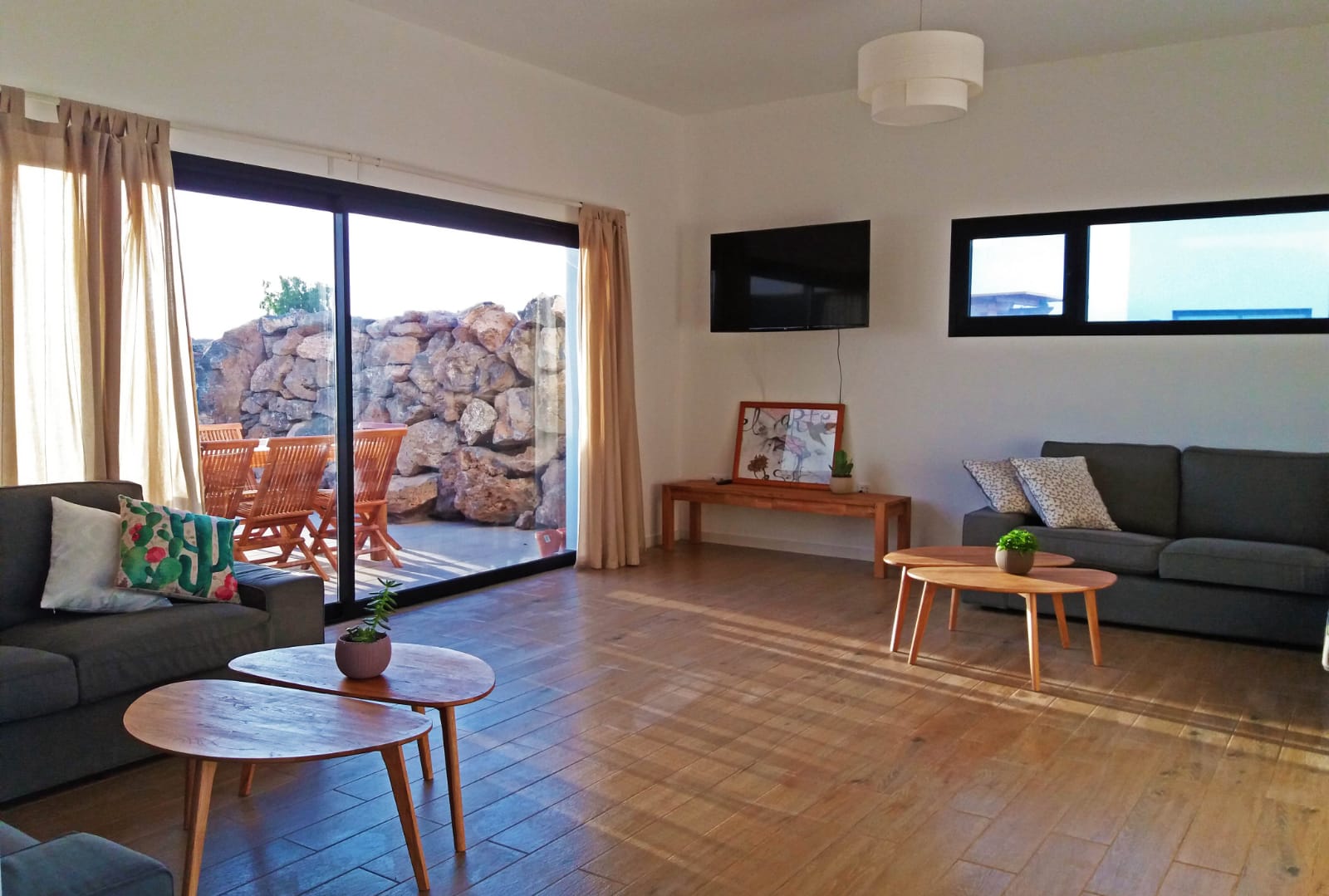 Lajares - Exclusive villa for expats on Fuerteventura - Living room
