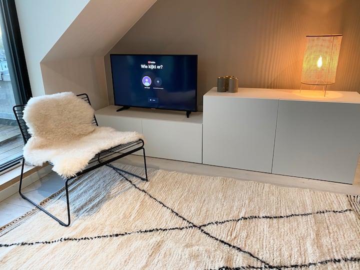 Clementina 5 - Exclusive loft in Ghent for expats - Living room