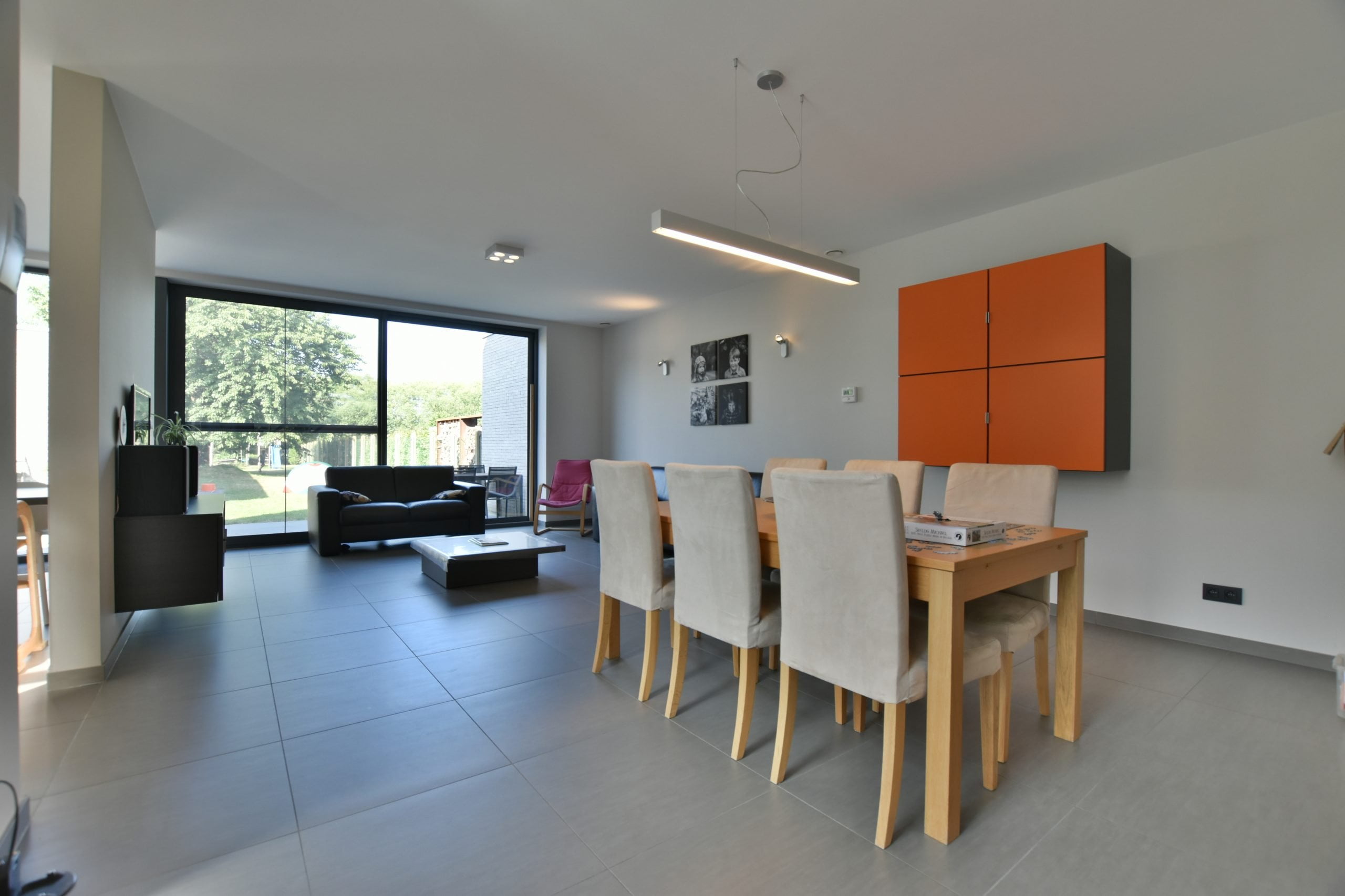 Lebbeke - Furnished house for workers near Brussels and Ghent - Living room