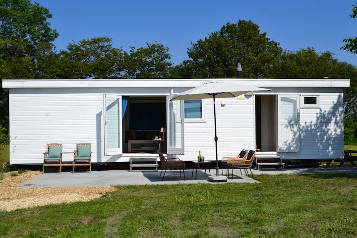 Schelpkreek 2 - Chalet for expats near Terneuzen - Terrace