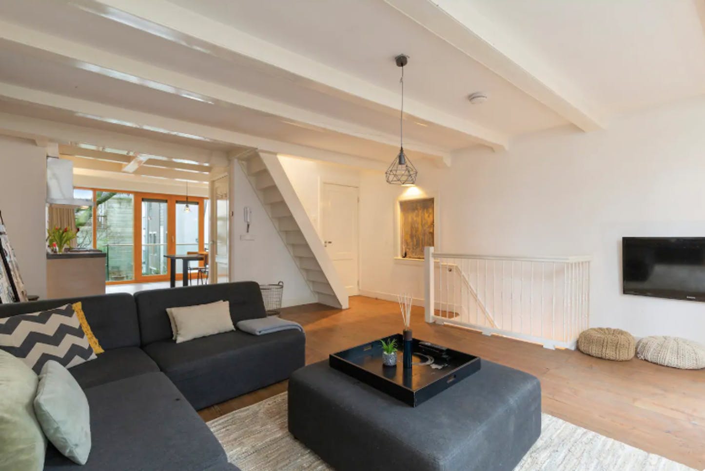 Noorder - Luxury expat apartment in Amsterdam - Living room