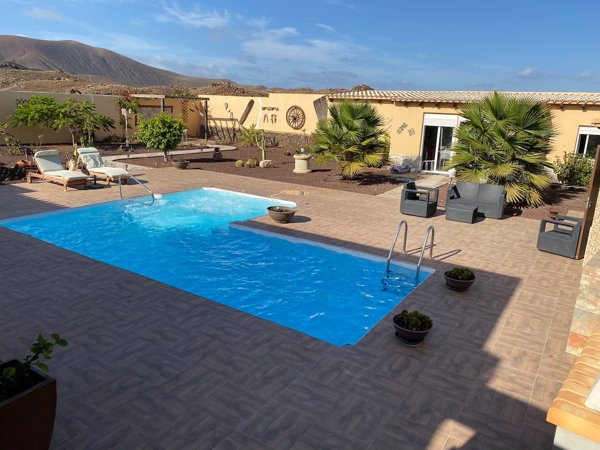 Cardon - Lovely furnished villa on Fuerteventura - Pool
