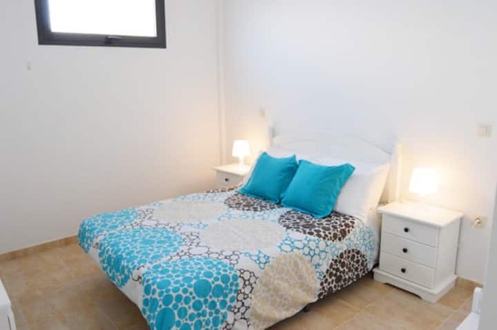 Casa Barreto - Cosy expat flat in El Cotillo - Bedroom