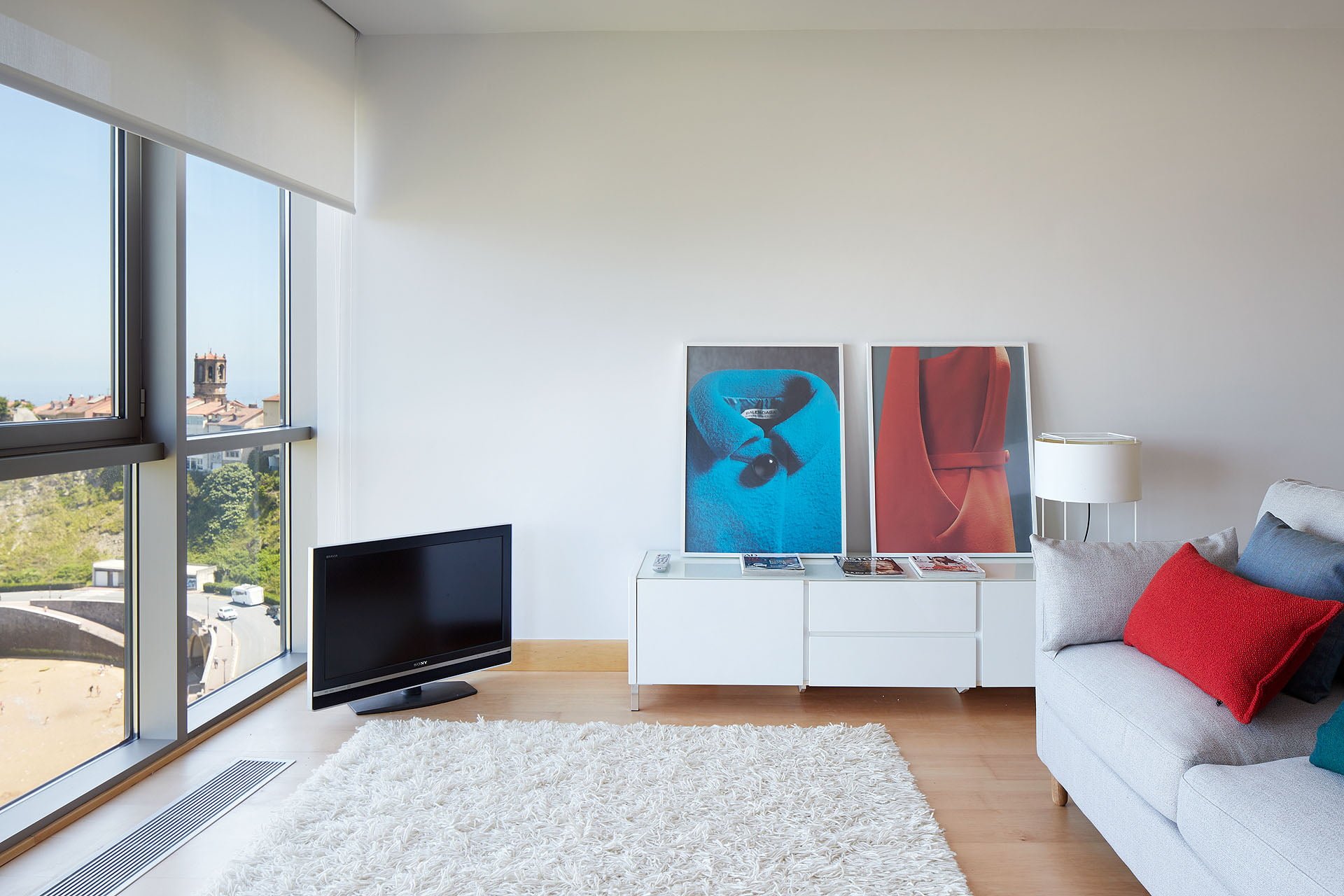 Gaztetape 1 - Luxury expat apartment in Zarautz - Living room