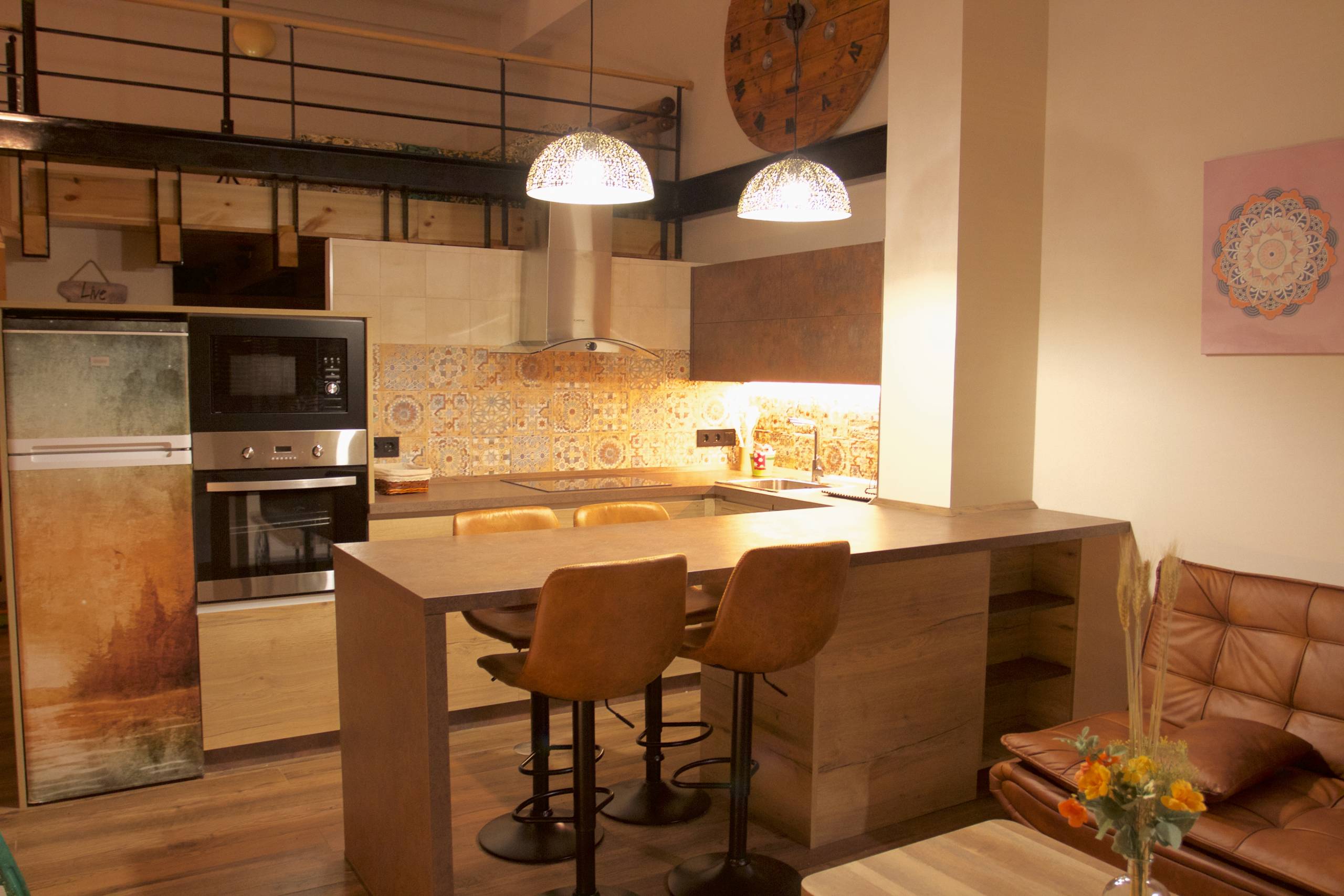 Mota 2 - Furnished loft in Madrid - Kitchen