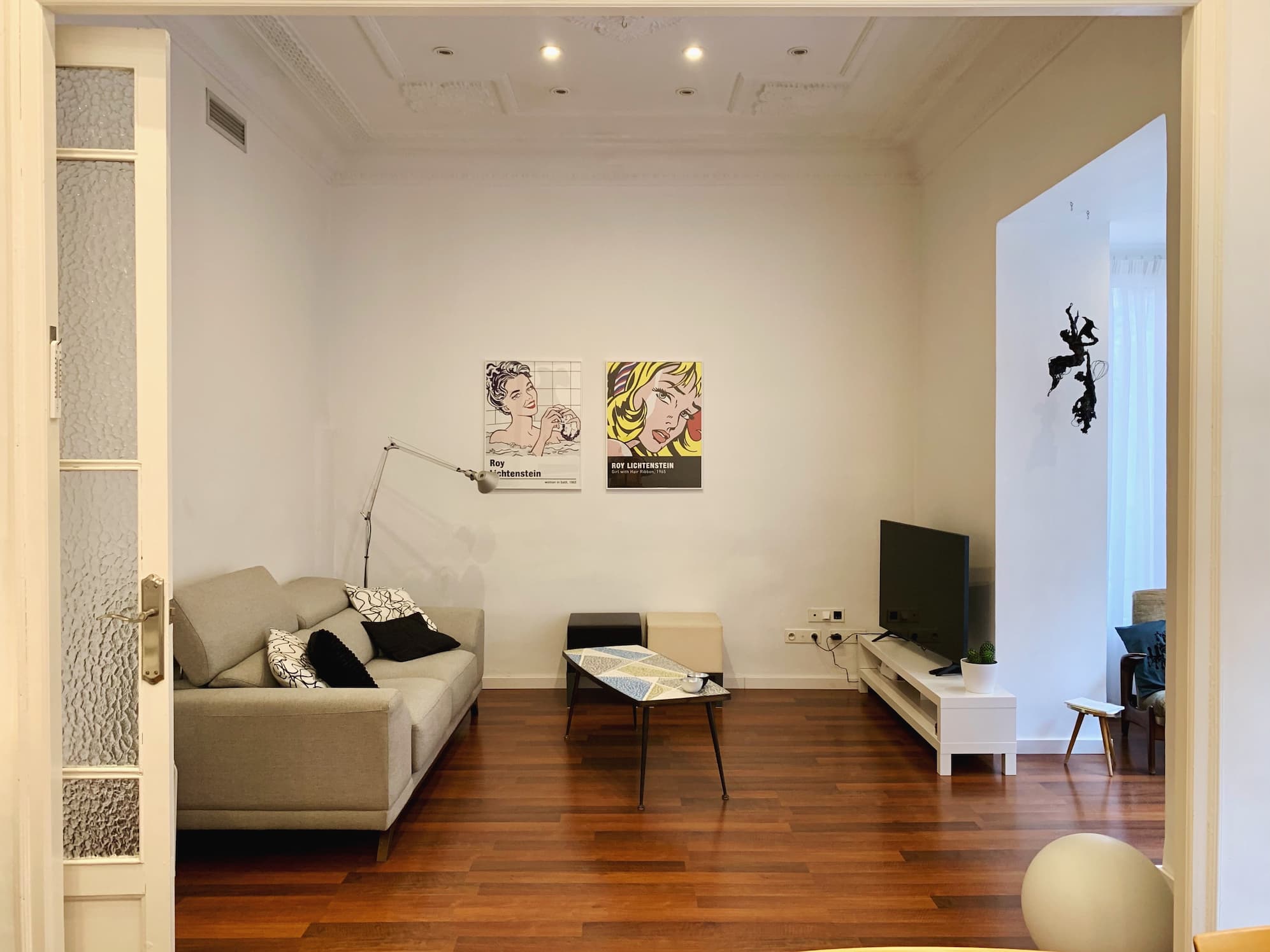 Salamanca - Apartment for rent per month in Valencia - Living room