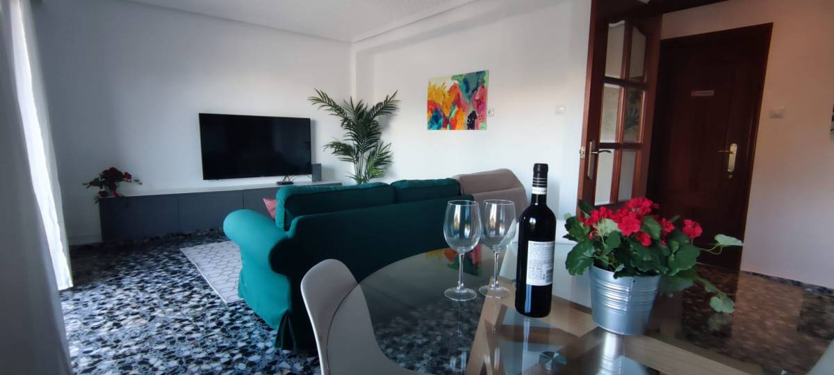 Milagrosa - Furnished apartment for rent in Valencia - Living room