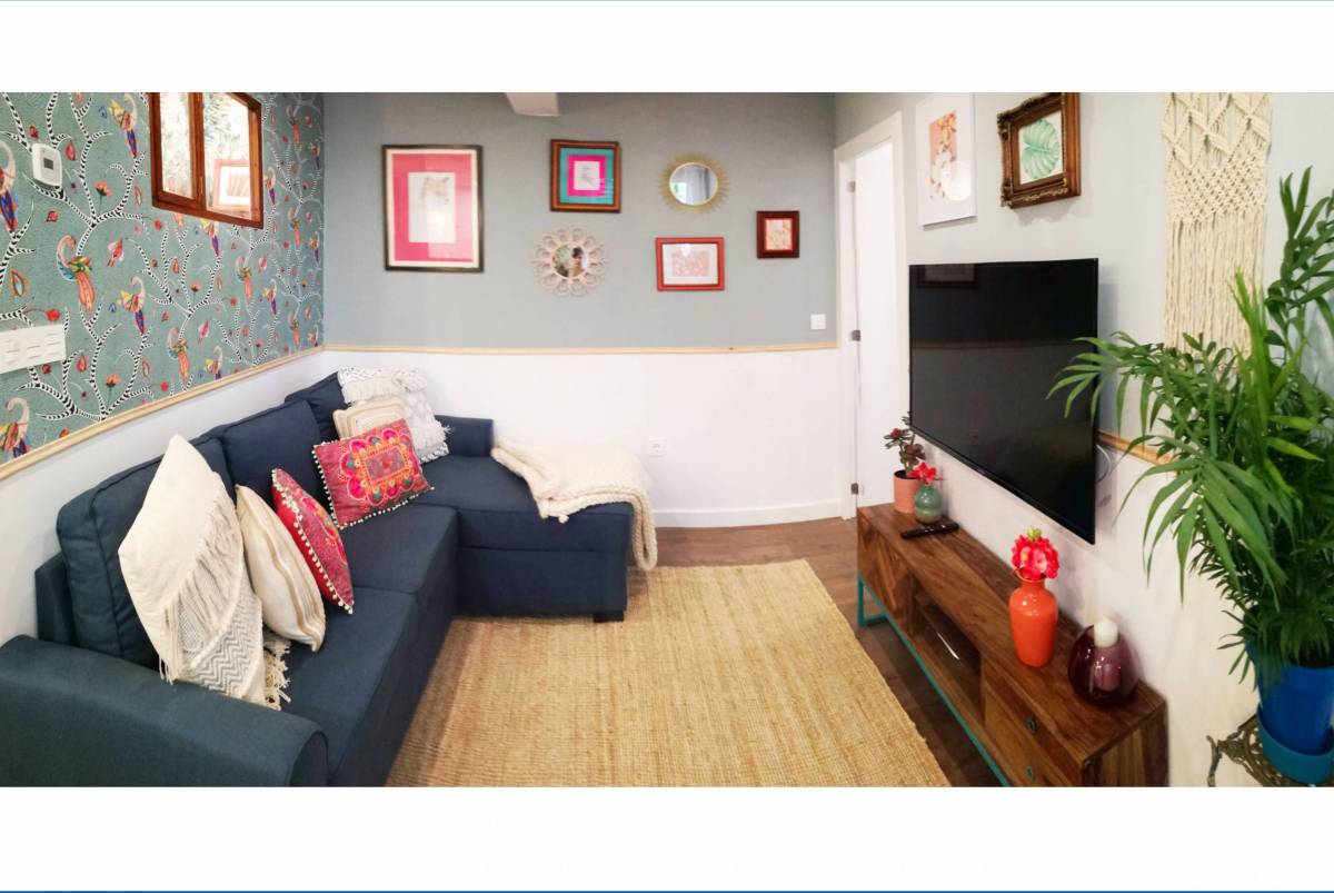 Padre Suaréz - Furnished apartment for rent in Oviedo - Living room