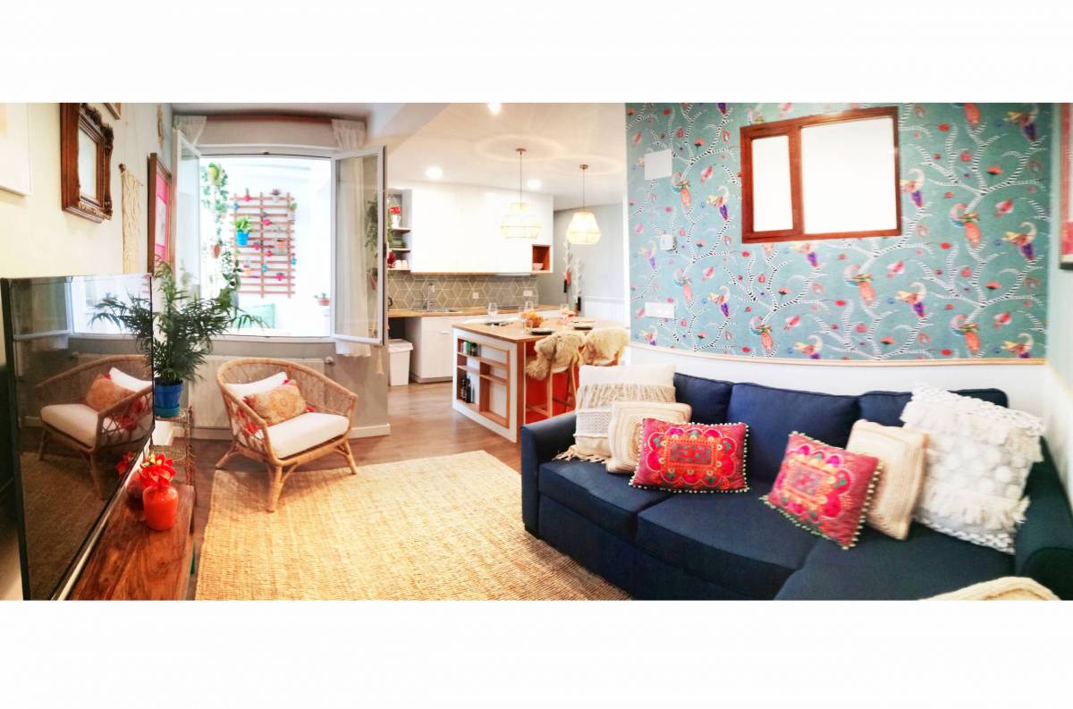 Padre Suaréz - Furnished apartment for rent in Oviedo - Living room