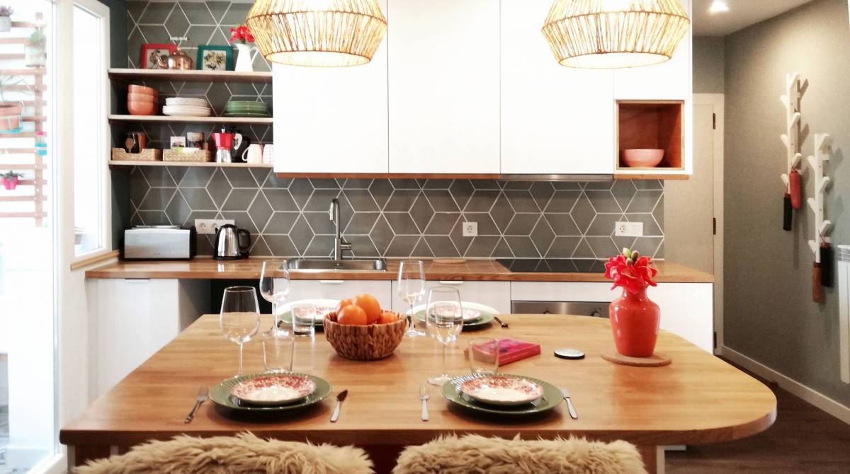 Padre Suaréz - Furnished apartment for rent in Oviedo - Kitchen