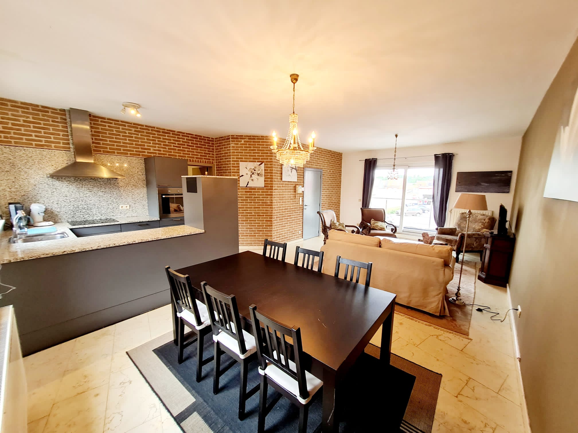 Kieldrecht 16 - Fully equipped flat for rent near Antwerp - Living room