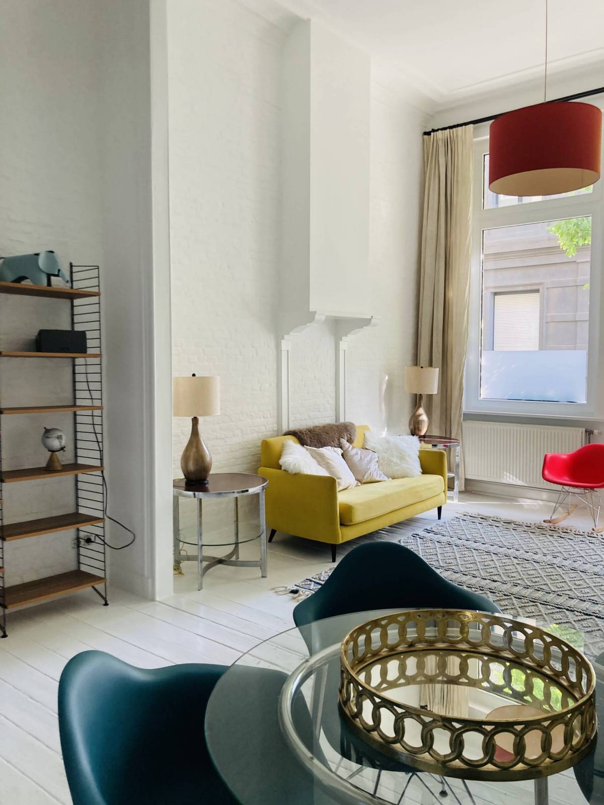 Kromme Elleboog - Luxury apartment for rent in Antwerp - Living room