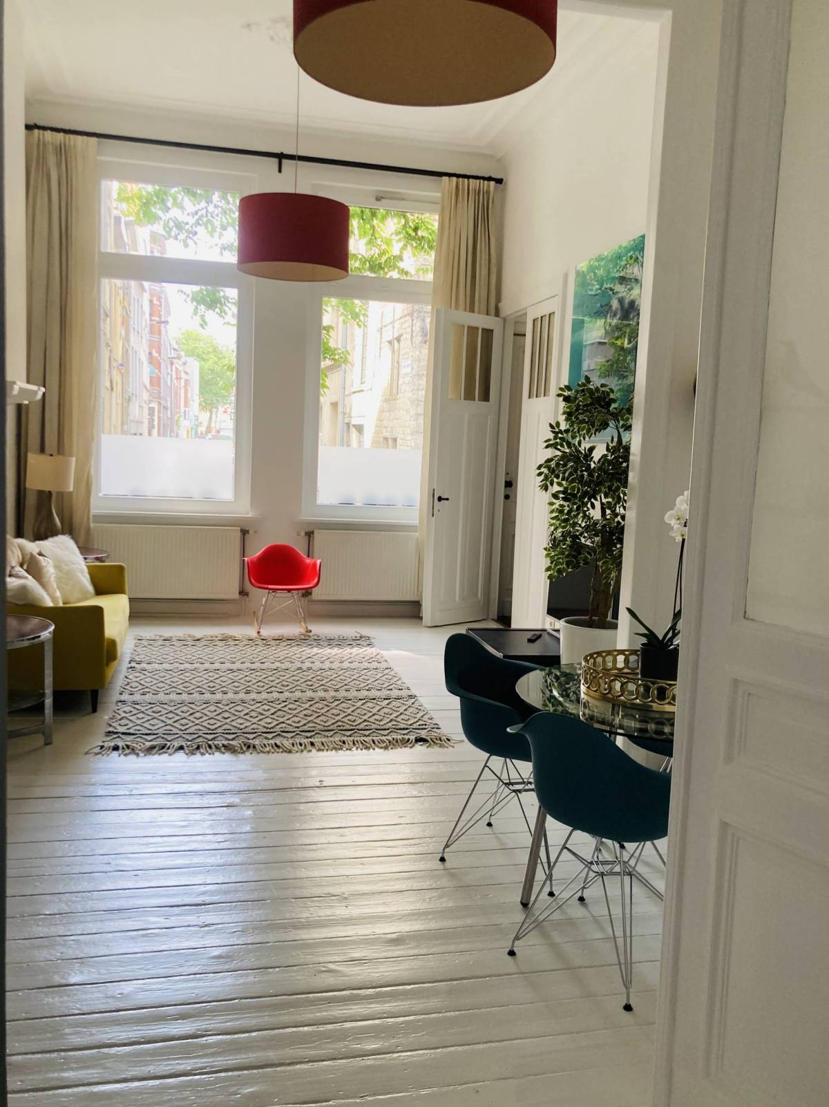 Kromme Elleboog - Luxury apartment for rent in Antwerp - Living room