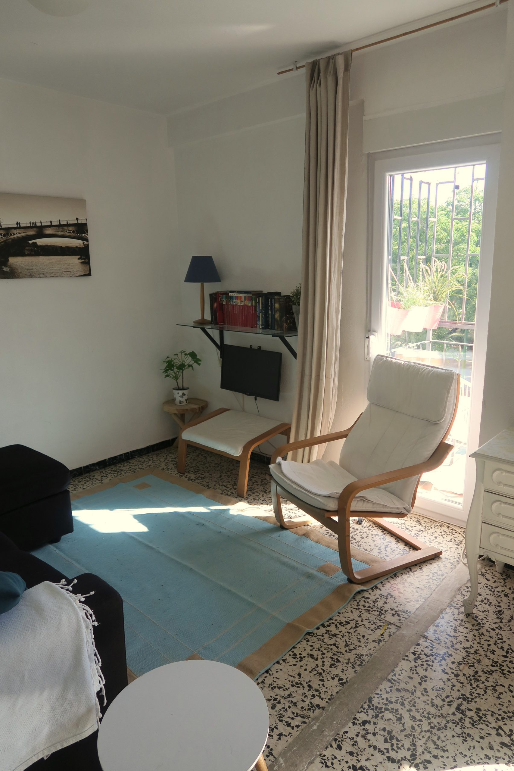 Rafi - Furnished flat for rent in Sevilla - The living room