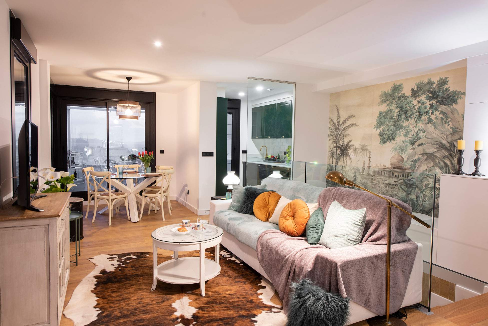 Villa Canelas - Luxury house for rent in Galicia - Living room