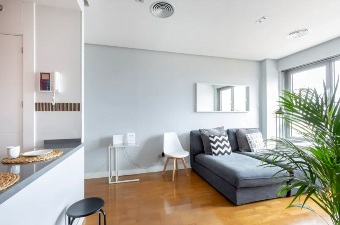 Chacón - Luxury flat for rent in Madrid - Living room