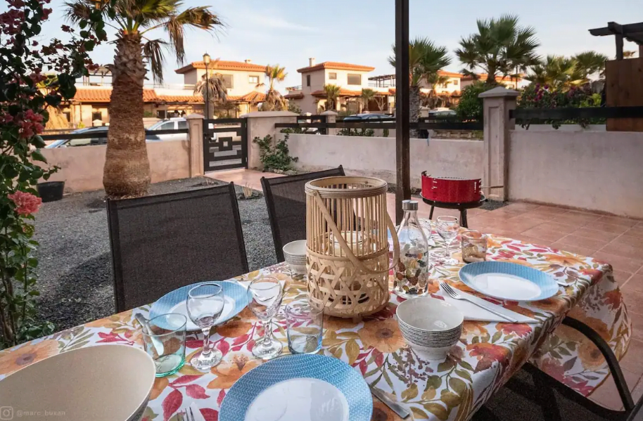 Casa Bella 2 - Lovely apartment for rent on Fuerteventura - Terrace