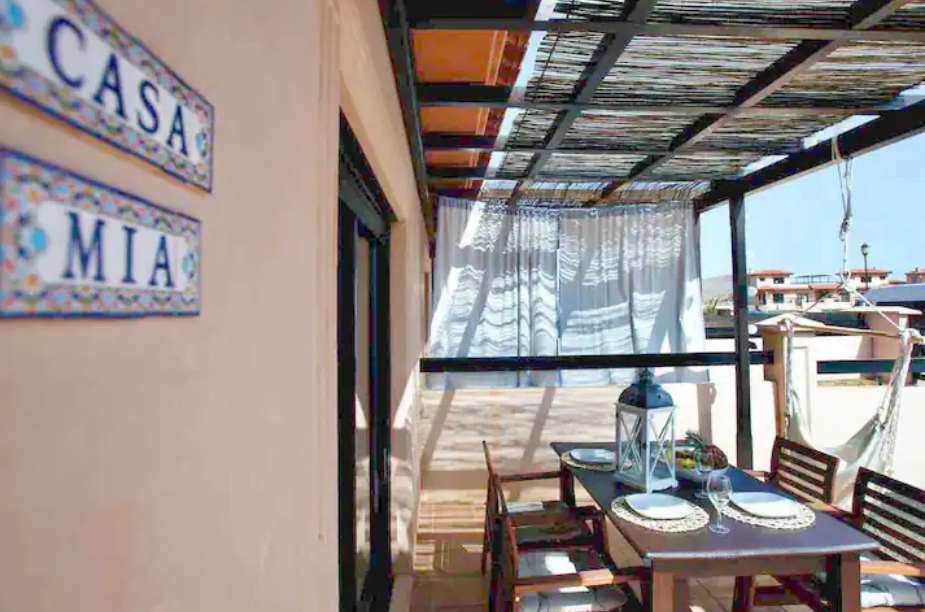 Casa Mia - Furnished flat for rent on Fuerteventura - Terrace