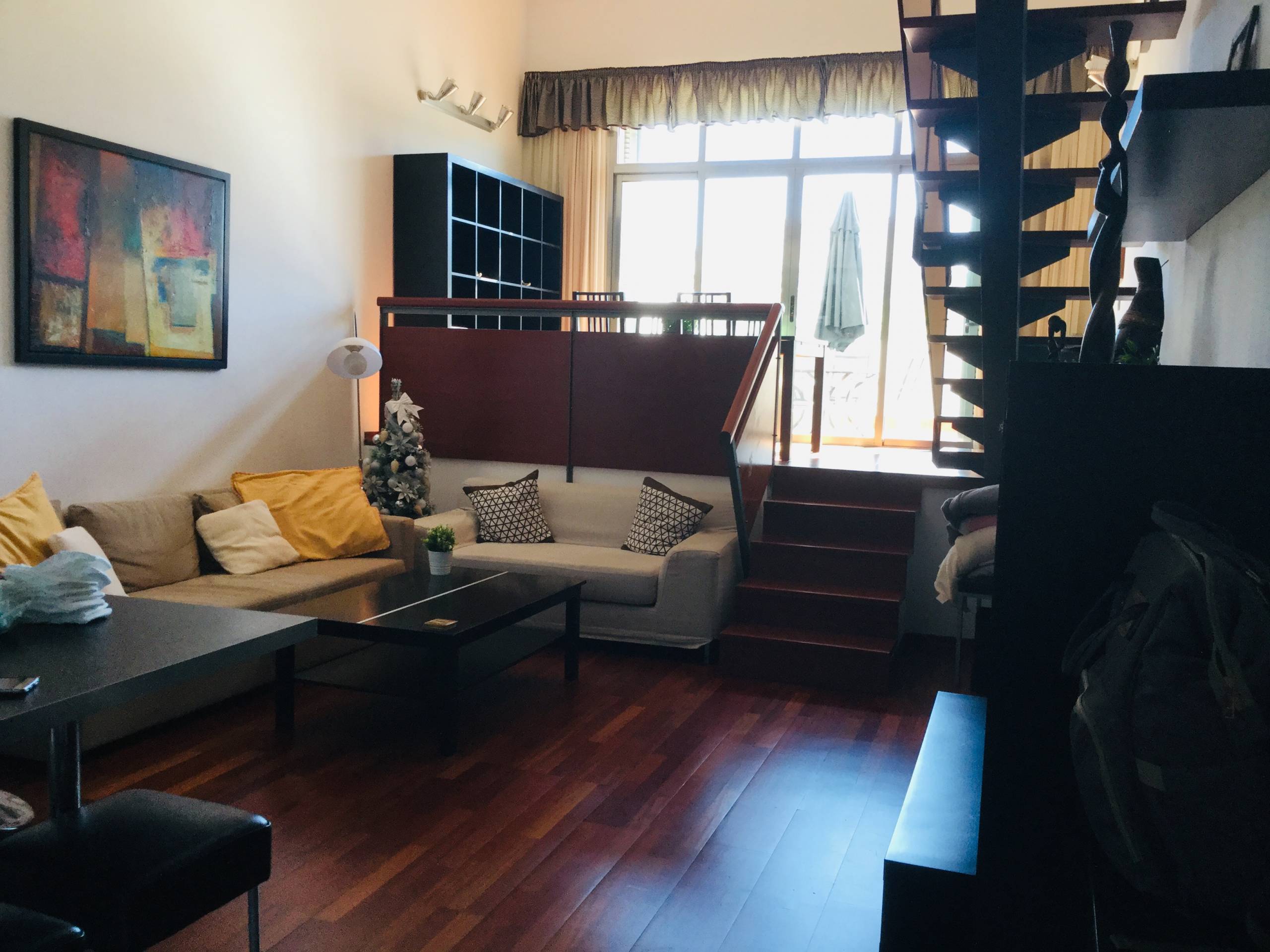 La Minilla - Furnished duplex for rent in Gran Canaria - Living room