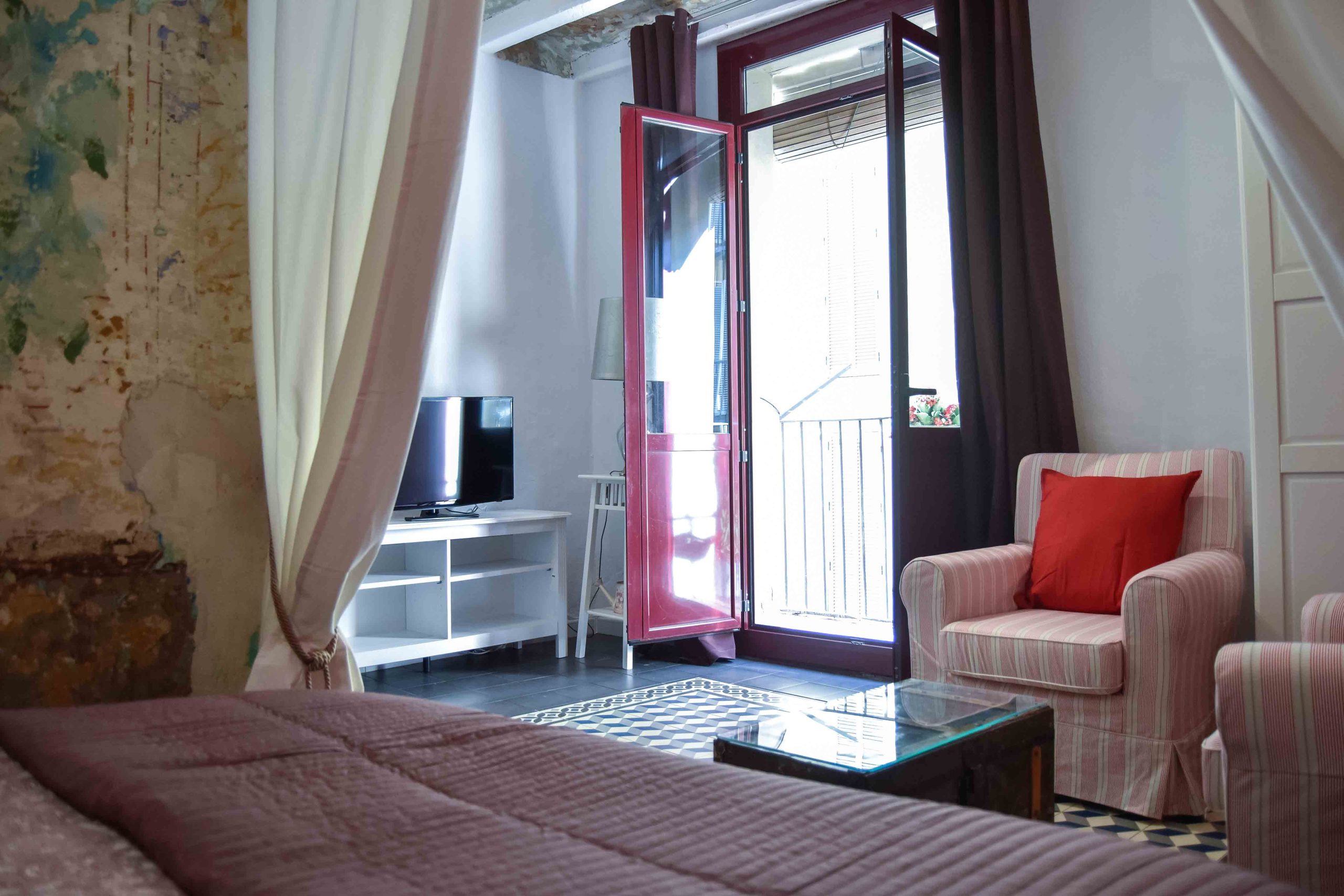 Fonollar - Charming apartment for rent in Barcelona - Living room