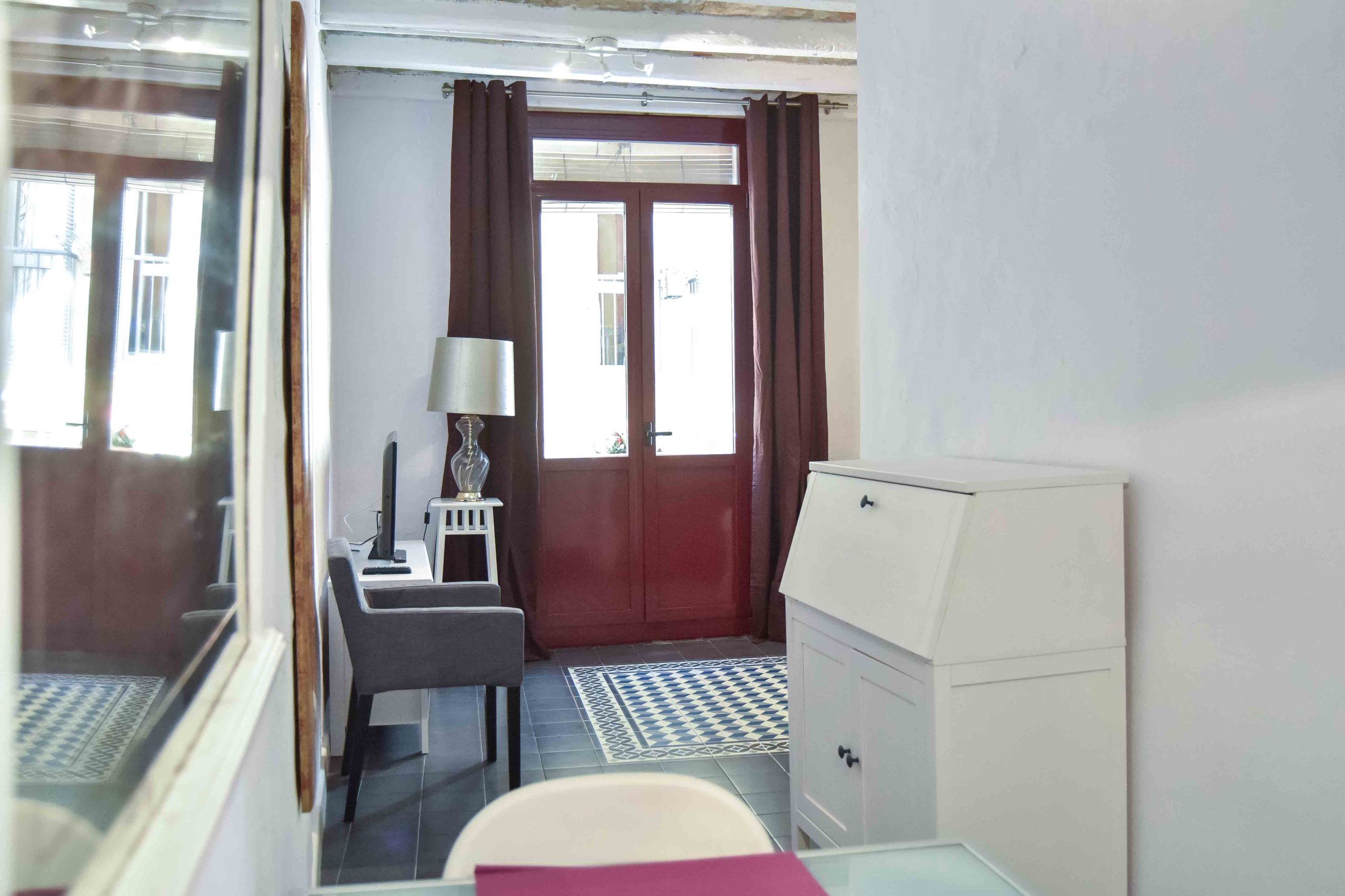 Fonollar - Charming apartment for rent in Barcelona - Living room