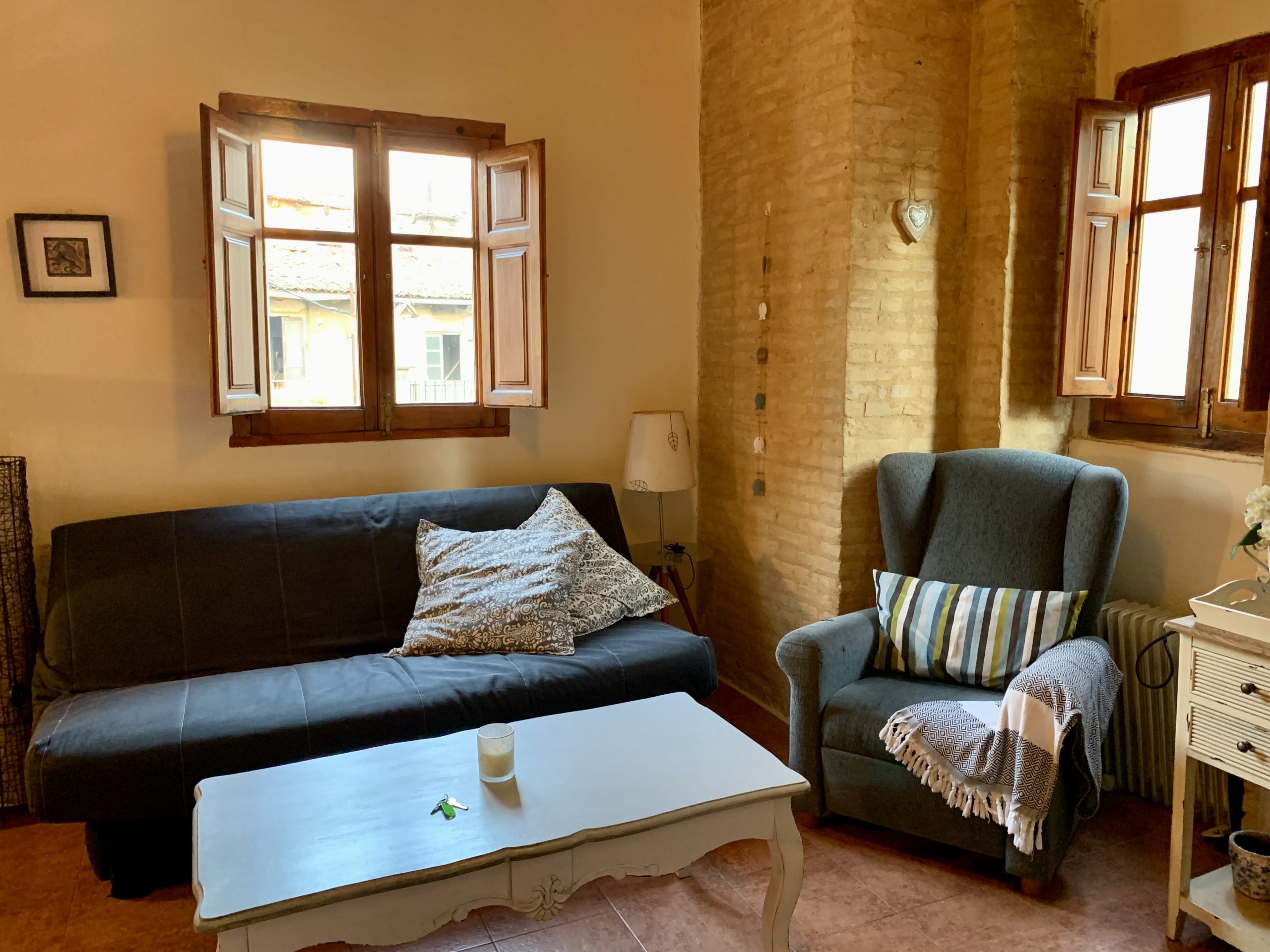 Templo - Furnished duplex for rent in Valencia - Living room