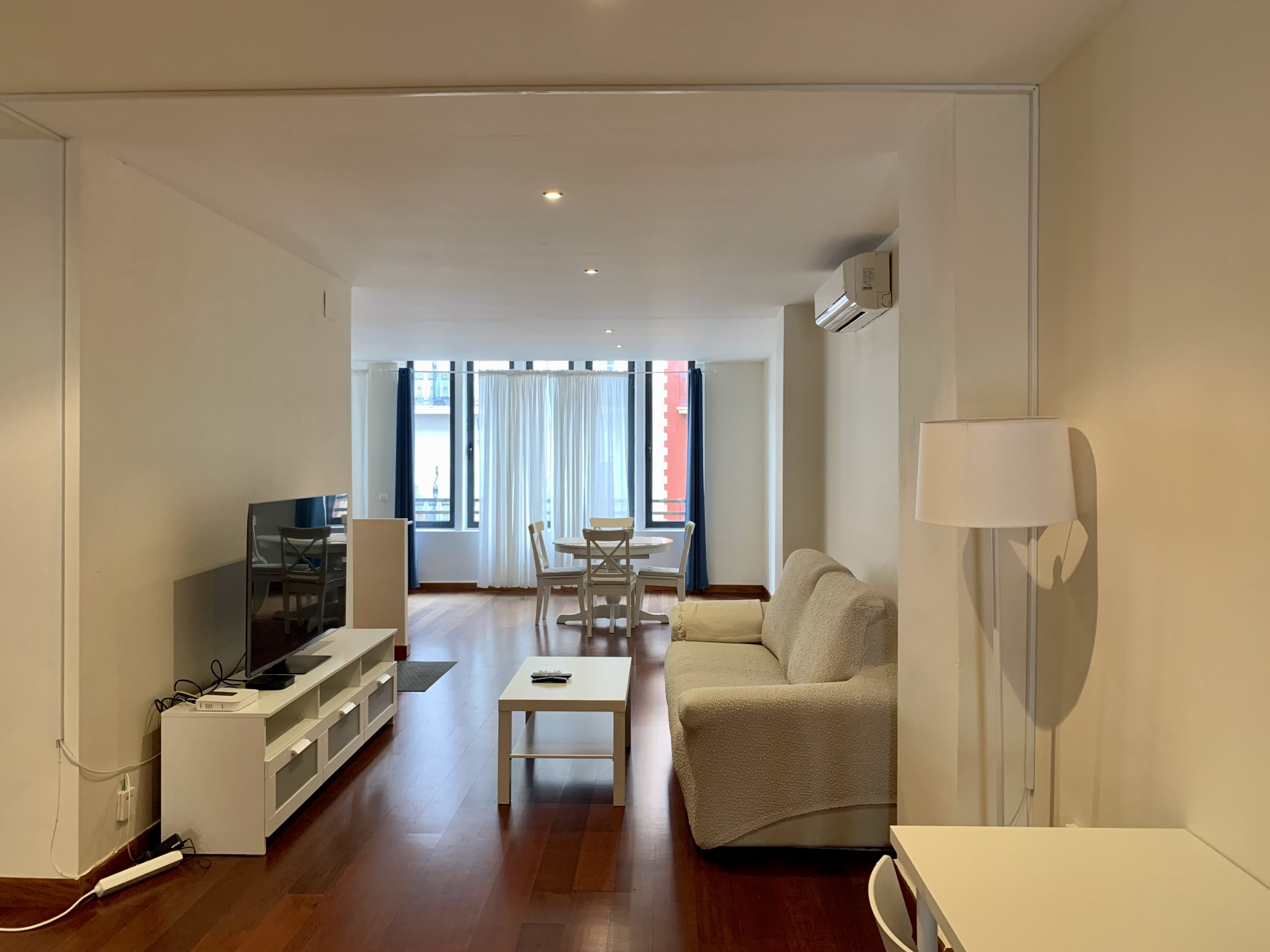 Literat 20 - Entry-ready apartment for rent in Valencia - Living room