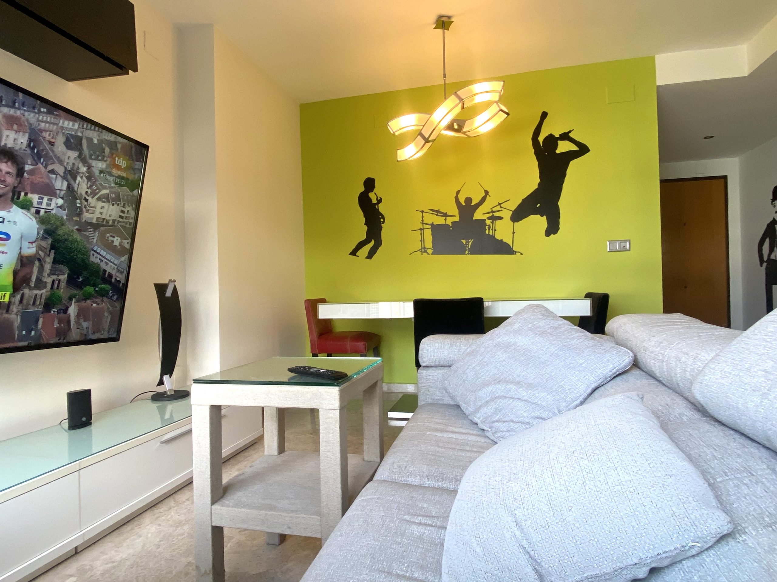 apartment for rent in valencia - livingroom