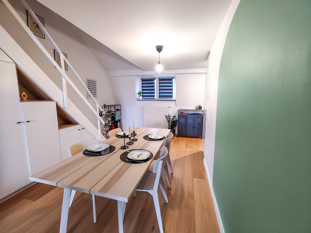 Paduwa Furnished apartment for expats in Brussels living room