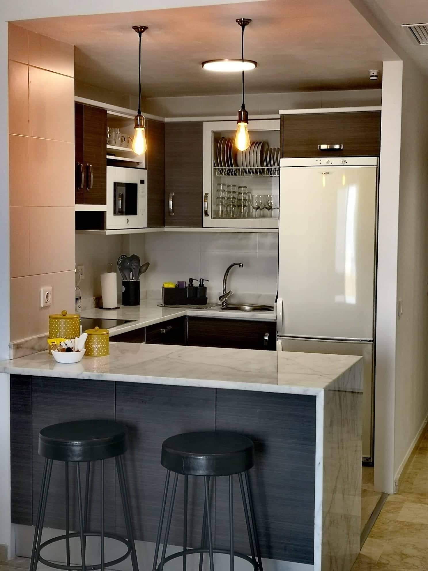 Kitchen apartment in malaga 1