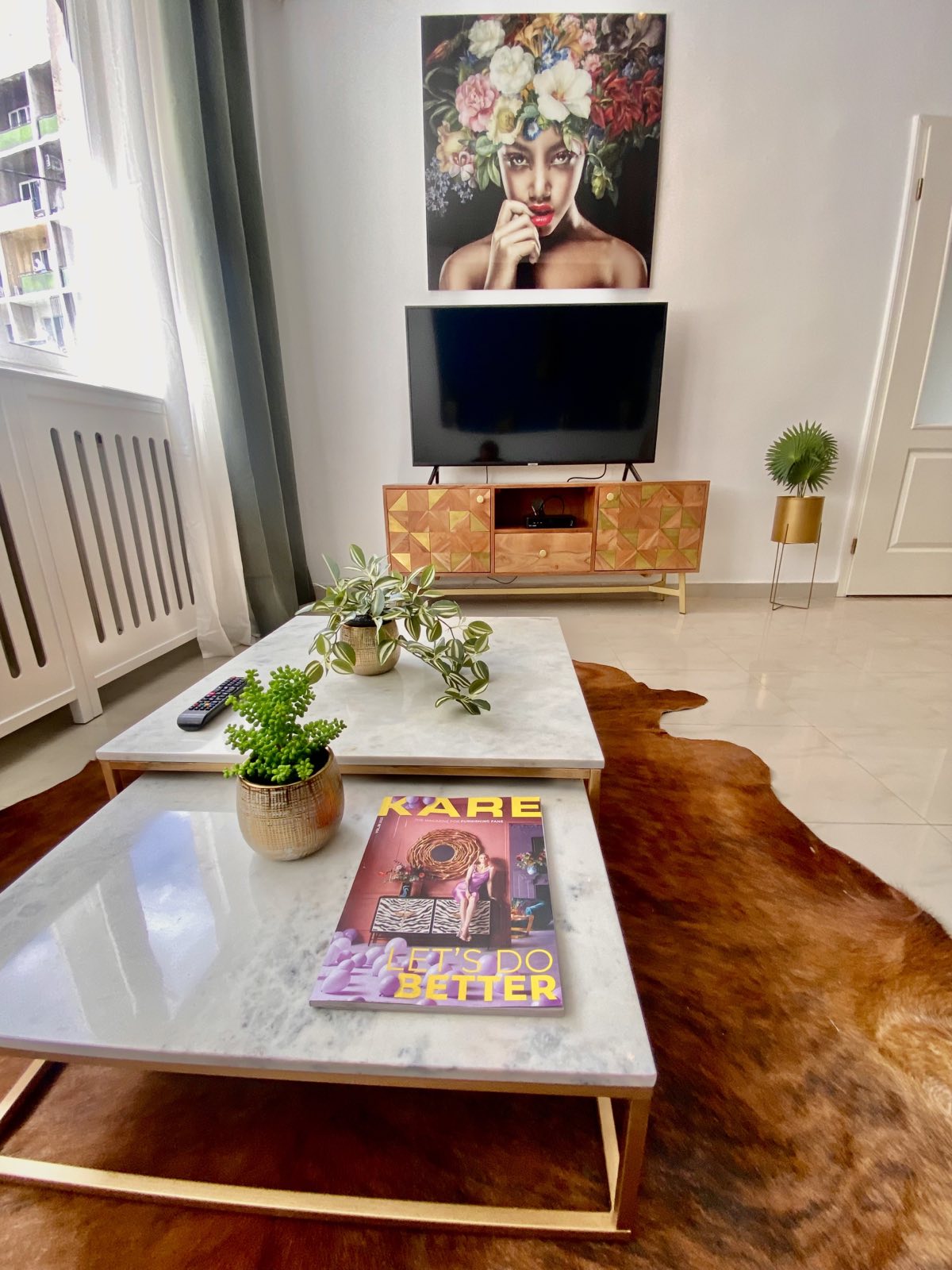 apartment for rent in Budapest - Livingroom