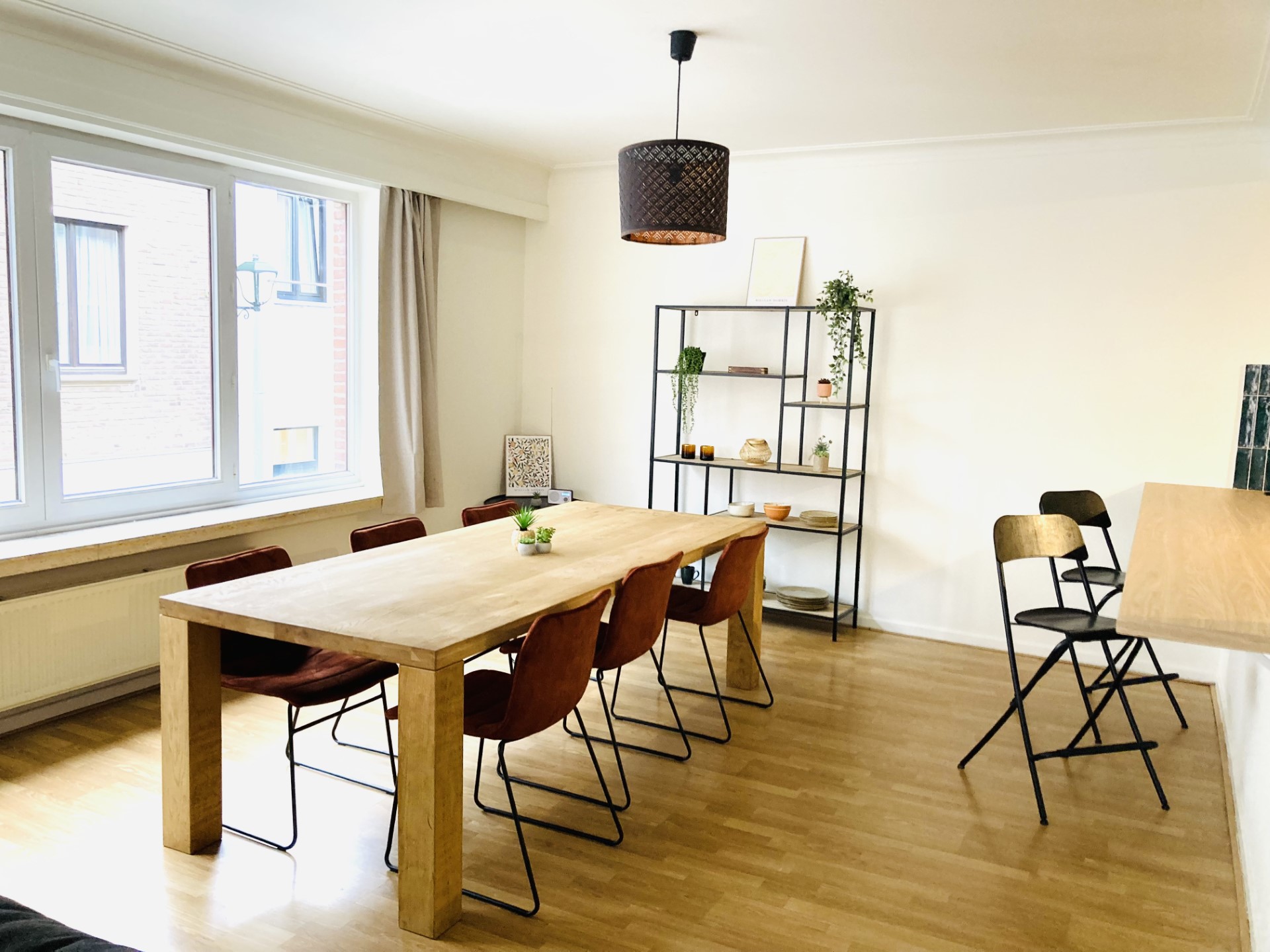 aparment for rent near antwerp - livingroom