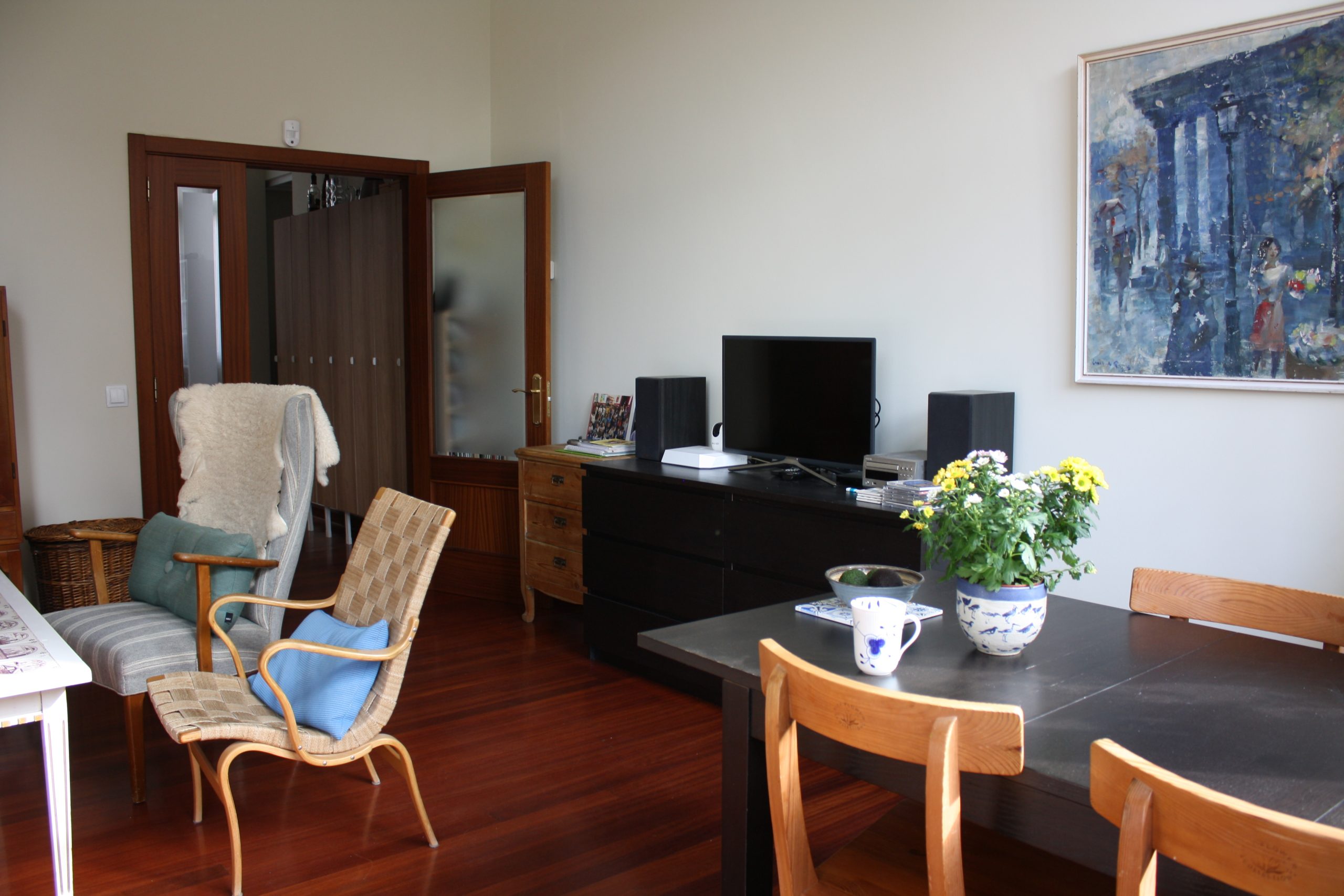 apartmen tfor rent in bilbao - livingroom
