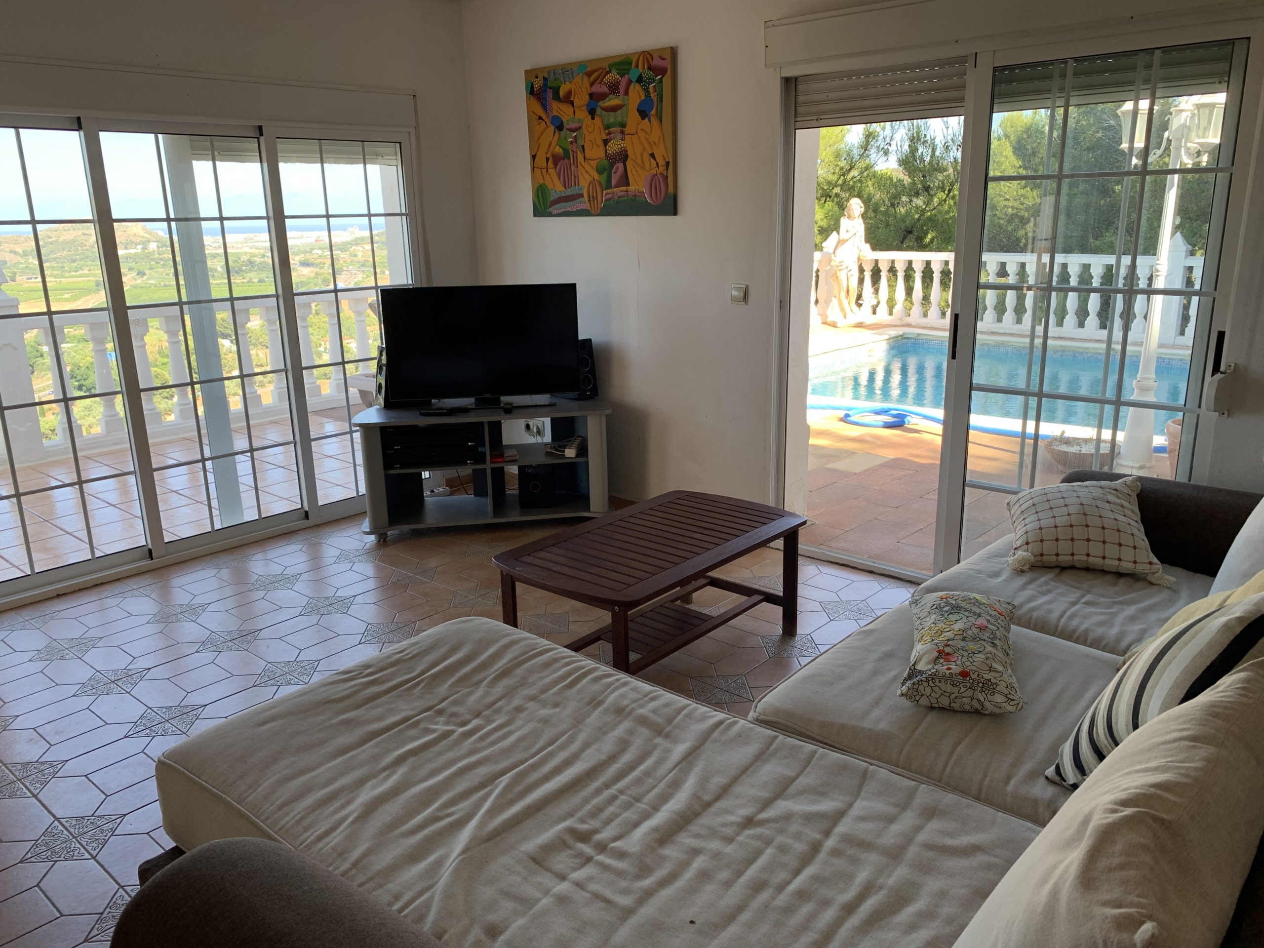 apartment for rent in Sagunto -livingroom